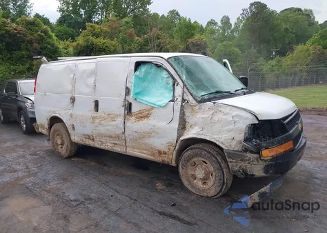 2020 Chevrolet Express Cargo Rwd 2500 Regular Wheelbase Wt из США, поврежденный, VIN 1GCWGAFP1L1144865